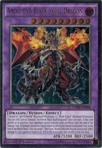 Archfiend Black Skull Dragon (UTR)