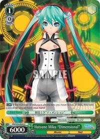 Hatsune Miku "Dimensional"