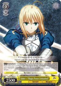 Saber - "Magic Power Unleashed"