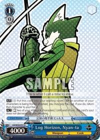 Log Horizon, Nyan-ta (Alternate Foil)