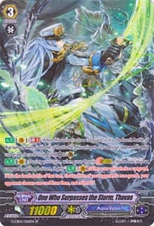 One Who Surpasses the Storm, Thavas (Alternate Art SP)