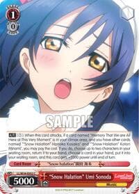 "Snow Halation" Umi Sonoda