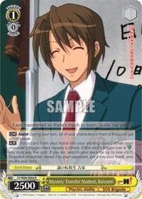 Mystery Transfer Student, Koizumi
