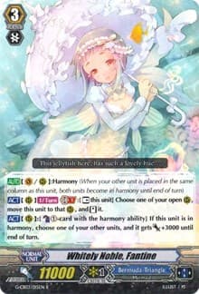 Whitely Noble, Fantine