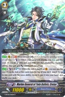 Marine General of Twin Bullets, Cretas