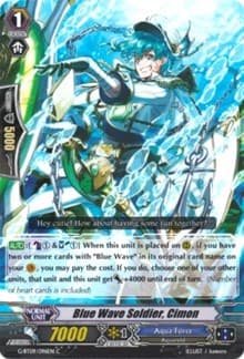 Blue Wave Soldier, Cimon