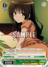 "Nap Time" Mikan (SR)