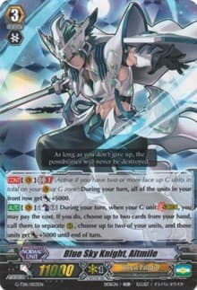 Blue Sky Knight, Altmile (RRR Foil)