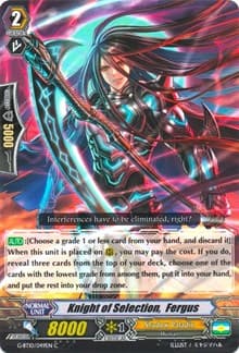 Knight of Selection, Fergus