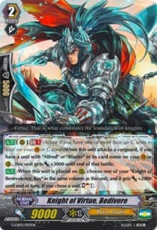 Knight of Virtue, Bedivere