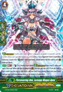 Persevering One, Lozenge Magus Apex