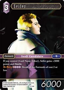 Seifer (Rare)