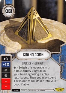 Sith Holocron (Card Only)