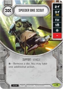Speeder Bike Scout (Card Only)