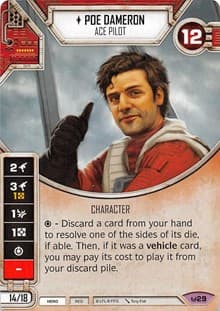 Poe Dameron - Ace Pilot (Card Only)