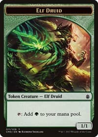 Elf Druid Token (011)