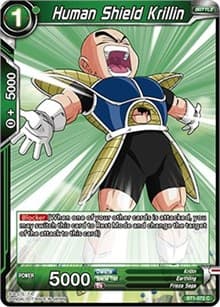 Human Shield Krillin