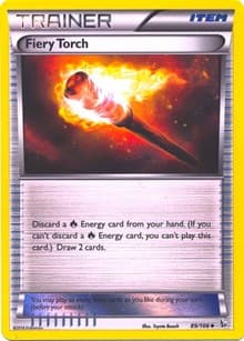 Fiery Torch - 89/106 (Sheen Holo)