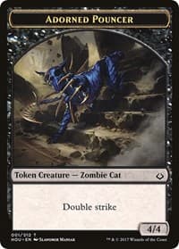 Adorned Pouncer // Horse Double-Sided Token