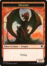 Dragon (006) // Gold Double-Sided Token