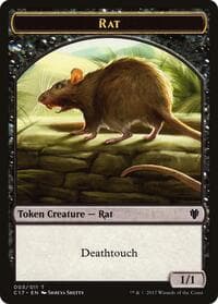 Rat // Cat Double-sided Token