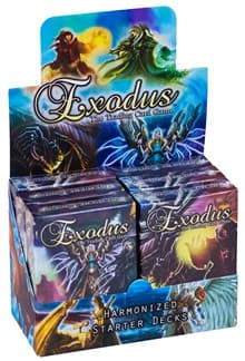 Exodus TCG: Birth of Creation Starter Deck Display (Premiere Edition)