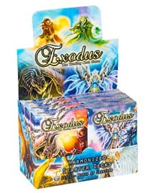 Exodus TCG: Birth of Creation Starter Deck Display (Unlimited Edition)