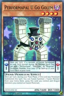 Performapal U Go Golem
