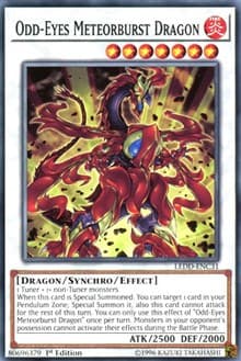 Odd-Eyes Meteorburst Dragon