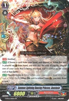 Summon Lightning Dancing Princess, Anastasia