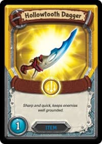 Hollowtooth Dagger (Unclaimed)