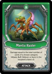 Mantix Raider (Unclaimed)