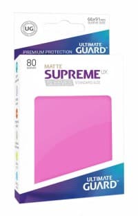 Double Matte Sleeve - Supreme UX Sleeves Pink (80-Pack)
