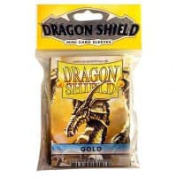 Dragon Shield Japanese Sleeves - Gold (50-Pack)