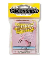 Dragon Shield Japanese Sleeves - Pink (50-Pack)
