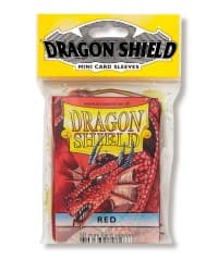 Dragon Shield Japanese Sleeves - Red (50-Pack)