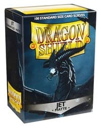 Dragon Shield Matte Sleeves - Jet (100-Pack)