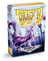 Dragon Shield Matte Sleeves - Purple (60-Pack)