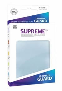 Gloss Sleeve - Supreme UX Sleeves Clear (80-Pack)