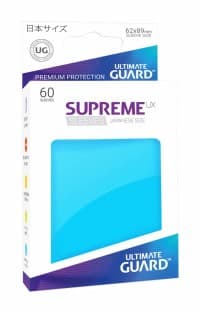 Gloss Sleeve - Supreme UX Sleeves Japanese Light Blue (60-Pack)