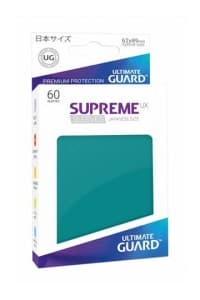 Gloss Sleeve - Supreme UX Sleeves Japanese Petrol Blue (60-Pack)