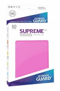 Gloss Sleeve - Supreme UX Sleeves Japanese Pink (60-Pack)