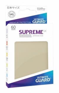 Gloss Sleeve - Supreme UX Sleeves Japanese Sand (60-Pack)