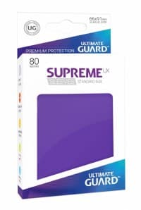 Gloss Sleeve - Supreme UX Sleeves Purple (80-Pack)