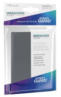 Gloss Sleeve - Undercover Sleeves Smokey Back (100-Pack)