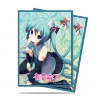 Hatsune Miku Nekomimi Deck Protector sleeves 50-count (50-Pack)
