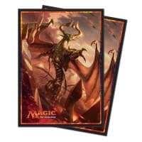 Hour of Devastation, Nicol Bolas, God-Pharaoh Deck Protector sleeves for Magic (80-Pack)