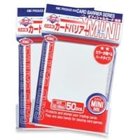 KMC Card Barrier - Mini Series - Super Pearl White (50-Pack)