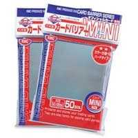 KMC Card Barrier - Mini Series - Super Silver (50-Pack)