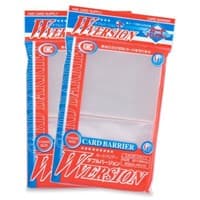 KMC Card Barrier - WVersion - Clear (80-Pack)